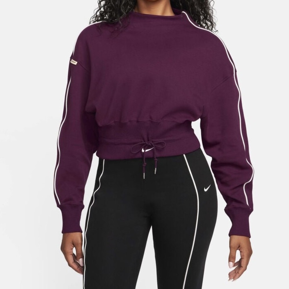 Nike Sportswear Collection Mock-Neck Top Sweatshirt